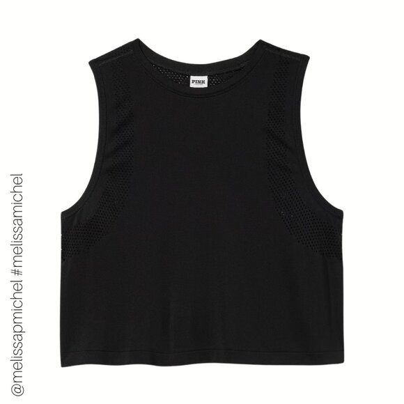 NWT PINK VS Seamless Drapey Muscle Tank - Picture 1 of 5